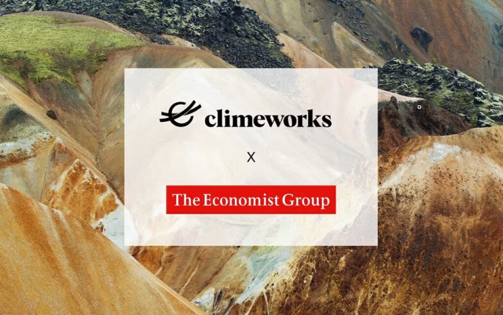 The Economist Group joins Climeworks' carbon dioxide removal service